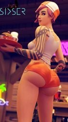 female_only fortnite fortnite:_battle_royale hooters nitebeam_(fortnite) sixser