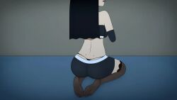 1girls ass feet female female_only ferdafs halloween_costume nun panties praying rick_and_morty rick_and_morty:_a_way_back_home solo stockings thong thong_exposed tricia_lange underwear whale_tail