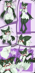 meowscarada from pokemon by danigh