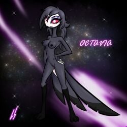 anthro avian demon furry goth helluva_boss lord_sarloc octavia_(helluva_boss) owl_demon