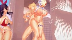 1boy 2girls 3d aether_(genshin_impact) alternate_breast_size amber_(genshin_impact) animated arms_held_back beach big_ass big_breasts bikini blonde_hair bouncing_breasts brother_and_sister brown_hair censored creampie cuckquean cum cum_in_pussy cum_inside dominant_male ejaculation female genital_fluids genitals genshin_impact hair_ornament hiding holding huge_breasts impregnation_risk incest koikatsu large_breasts light-skinned_female light-skinned_male light_skin long_hair lowres lumine_(genshin_impact) male male/female male_penetrating_female maledom masturbating_cuck mihoyo mp4 muscular_male naked no_sound nude nude_female nude_male overflowing_cum pleasure_face raw_sex restrained_arms sex short_hair siblings smile spread_legs standing standing_sex straight sweat sweating swimsuit taf4mad thick_thighs twincest twins unprotected_incest unprotected_sex vaginal vaginal_penetration vaginal_sex video voyeur voyeurism wide_hips