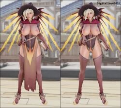 1girls 3d angela_ziegler areolae big_breasts blizzard_entertainment blonde_female blonde_hair blue_eyes blush breasts breasts_out curvy digitallove1010 female female_focus female_only full_body halloween_costume light-skinned_female light_skin looking_at_viewer mercy nipples overwatch overwatch_2 pussy pussy_lips shaved_pussy solo solo_female solo_focus thick_thighs thigh_gap thighhighs thighs vagina witch_costume witch_hat witch_mercy