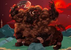 abs biceps blood_moon dong2fm furry gay hyper hyper_balls hyper_genitalia hyper_muscles hyper_penis hyper_testicles lynel male male_focus male_only muscle muscles muscular muscular_arms muscular_ass muscular_back muscular_legs muscular_male muscular_thighs nipples pecs transformation veins veiny_penis