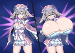 1girls atz-zukin big_breasts bimbo bimbofication breast_expansion breasts bursting_breasts gigantic_breasts huge_breasts large_breasts melia_antiqua nintendo tagme xenoblade_(series) xenoblade_chronicles