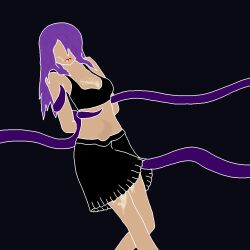 1girls alice_(pallid_scourge) ambiguous_penetration bra covered_penetration cum cum_drip cum_dripping cum_inside cum_on_breasts cum_on_face female female_only implied_penetration implied_sex lipstick pallid_scourge purple_hair purple_tentacles restrained restrained_arms restrained_by_tentacles sci-fi self_upload sex_under_clothes sex_under_skirt skirt skirt_lift space space_station tentacle tentacle_grab tentacle_penetration tentacle_sex tentacle_under_skirt tentacles_under_clothes thenerd9805