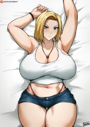 android 18 from dragon ball by batako