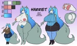 big_breasts breasts female furry harriet_(harry_amoros) harry_amorós typhmom