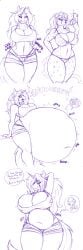 ass belly breast_expansion breasts fatal_vore furry tacticalfur vore