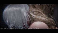 3d animated blonde_hair brilleas devil diablo_4 elden_ring futanari gif gold_accessory jerking jerking_off jerkingoff kiss kissing licking licking_balls licking_penis lilith_(diablo) lu_wang nude nude_female queen_marika_the_eternal ryanreos sister_of_battle warhammer_40k white_hair yellow_eyes