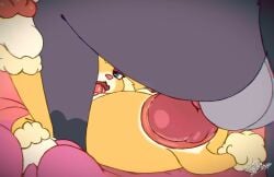 anthro anthro_on_anthro anthro_penetrated anthro_penetrating anthro_penetrating_anthro character_request cub fawe flat_chest knot knot_fucking tagme video
