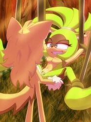 boobs breasts female pubes pubic_hair sex sonic_(series) sonic_the_hedgehog_(series) surge_the_tenrec tits vaginal vaginal_penetration vaginal_sex
