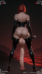 ai_generated futanari legs_apart long_penis tagme