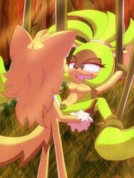 boobs breasts female pubes pubic_hair sex sonic_(series) sonic_the_hedgehog_(series) surge_the_tenrec tits vaginal vaginal_penetration vaginal_sex