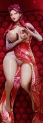 big_breasts feet fortnite jules_(fortnite) love mr.moo pussy sexy_pose tattoos thick_thighs wide_hips