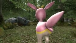 3d 3d_animation anus ass ass_focus big_ass black_eyes day daytime deer deerling fart fart_fetish farting_at_viewer following forest forest_background looking_at_viewer looking_back looking_pleasured pink_body pokemon pokemon_(species) sfm sound source_filmmaker tacko_sfm tagme teasing teasing_viewer unknown_gender video wet_fart wobbling_ass yellow_hair