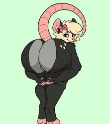 1girls 2026 anthro ass ass_focus butt butt_focus c00madreja female female_only furry furry_female furry_only tagme weasel weasel_ears weasel_girl weasel_tail