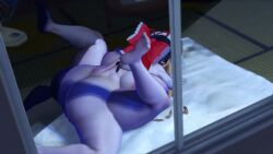 1futa 1girls 3d 3d_animation big_ass big_breasts black_hair blonde_hair cum cum_inside cumming fostbot futanari koikatsu longer_than_10_seconds night reimu_hakurei shorter_than_30_seconds tagme thick_thighs touhou touhou_project video yukari_yakumo