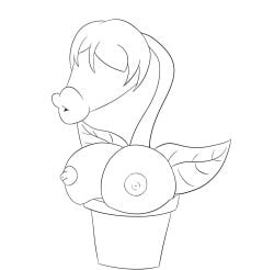 1girls :>= big_breasts big_lips big_lips_no_eyes breasts dochazard expansion female female_only fuckplant large_breasts long_lips plant plant_girl potted_plant succplant suck_and_fuck suckplant transformation