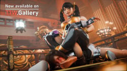 2girls 3d 3d_(artwork) asphyxiation ass bandai_namco beaten between_legs between_legs_view between_thighs big_ass big_butt big_thighs blender blush breasts brown_hair catfight death_by_snoo_snoo death_by_snu_snu defeat defeated dominant_female domination feet feet_fetish feet_focus feet_on_face feet_together female female_dominated female_domination female_focus female_on_female female_only femdom femsub foot_fetish foot_sniff foot_sniffing foot_worship helpless highres humiliated humiliation kazama_asuka leglock legs legs_together lezdom lezsub ling_xiaoyu multiple_females multiple_girls muscular muscular_female muscular_legs namco pinned pinned_arms pinned_to_floor red_face ryona scissorhold sitting sitting_on_another sitting_on_person strong struggling submission submissive_female suffocation t7w tekken tekken7wallpapers tekken_7 tekken_tag_tournament_2 thick_ass thick_thighs thighs toned toned_female victory victory_pose video_games wrestling wrestling_femdom wrestling_outfit wrestling_ring yuri