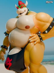 1boy anthro balls beach beach_background big_ass big_balls big_belly big_bulge big_butt big_cock big_pecs bowser bowser_day chilling clawed_fingers claws codans daddy day daytime dragon exhibitionism exhibitionist genitals hair huge_ass huge_balls huge_cock huge_pecs huge_penis hyper hyper_balls hyper_genitalia hyper_penis koopa male male_focus male_only maulclaw musclegut muscles muscular muscular_anthro muscular_male nude nude_male pecs pectorals public public_exposure public_indecency public_nudity red_eyes red_hair reptile scales smirk smirking solo solo_anthro solo_focus spiked_bracelet spiked_collar spikes summer sunlight sunny thick_legs thick_thighs thong uncut uncut_male uncut_penis vibing
