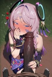 ai_generated artist_request big_breasts big_penis censored citlali_(genshin_impact) genshin_impact hilichurls_(species) pov veiny_penis