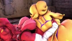big_ass big_breasts big_penis blowjob chiku chiku_(cryptia) cryptiacurves deepthroat exposed_breasts fazclaire's_nightclub fexa fexa_(cryptia) five_nights_at_freddy's fredina's_nightclub futanari nipples tagme video