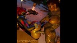 1futa 1girl1futa 1girls 3d 3d_render alcohol_bottle assjob beach beach_background beach_ball big_ass big_breasts big_butt big_penis bikini bikini_aside bikini_bottom_aside bonfire buttjob cum cum_on_body feet female fire futa_on_female futa_with_female futanari grinding half_nude harley_quinn harley_quinn_(arkham_knight) juri_han night night_sky nodrazid palm_tree penetration poison_ivy poison_ivy_(arkham_knight) self_upload sound tagme torch torch_light twitter_link vaginal_penetration vaginal_sex video virt-a-mate virtamate volleyball