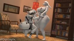 anthro asriel_dreemurr ass balls big_balls big_breasts big_butt breasts crouching_cowgirl daughter_(lore) duo fellatio female genitals herm hi_res incest incest_(lore) intersex mature_female mother_(lore) mother_and_child_(lore) mother_and_daughter_(lore) mtf_transformation ok_bruh oral parent_(lore) parent_and_child_(lore) parent_and_daughter_(lore) penile sex thick_thighs toriel undertale undertale_(series)