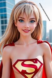 1girls 1woman ai_generated blonde_hair blue_eyes breasts building building_background buildings city city_background dc dc_comics dc_super_hero_girls elsacorinthiana female female_naked female_nude female_nudity female_only half_body happy looking_at_viewer looking_for_viewer medium_breasts naked naked_female nature nude nude_female nudist nudity outdoor outdoor_nudity outdoors patreon patreon_link patreon_url posing posing_for_picture posing_for_the_viewer realistic red_sheet sheet showing_teeth smile supergirl supergirl_(series) teeth teeth_showing thin thin_female white_skin