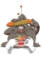 anus blush demon dildo disembodied_hands female hokku_(artist) pixiv_thumbnail pussy resized spread_anus