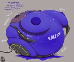 1girls ass_expansion belly_expansion big_areola big_ass big_belly big_breasts big_nipples blue_skin blueberry_inflation blueberry_juice breast_expansion camilla_(fire_emblem) dialogue expansion fire_emblem fire_emblem_fates hose_in_butt hose_inflation hyper_inflation immobile inflation lactation leaking leaking_pussy leaking_through_clothing navel spherical_inflation sunken_limbs thebbbroom thejuicystufff