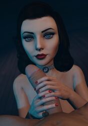 3d bioshock bioshock_infinite elizabeth_comstock female female_focus male sex venomous_sausage