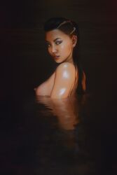 1girls 2024 3d 3d_(artwork) asian asian_female bare_shoulders breasts edenian female in_water looking_at_viewer looking_back looking_back_at_viewer mileena mohleena mortal_kombat mortal_kombat_11 mortal_kombat_1_(2023) nv3d open_mouth red_eyes shiny_skin slightly_open_mouth solo solo_female submerged tagme teeth teeth_showing turning_head water wet wet_body wet_skin