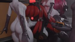 3d ass big_ass big_penis blowjob blowjob_face breasts cock deepthroat dick dickgirl fellatio futa_on_futa futa_only futanari handjob handjob_while_sucking mimi_sentry mini_sentry penis robot robot_girl small_boobs small_tits team_fortress_2 tocher44