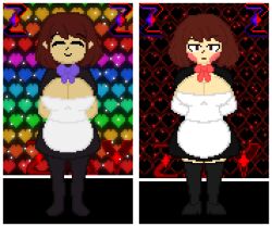 chara from undertale by zixy