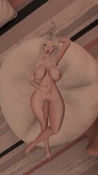 1futa 3d 4k ahe_gao big_breasts futa_only futanari laying_down light-skinned_futanari light_skin looking_at_viewer nipples on_back penis self_upload solo tongue virtualahri vrchat white_hair