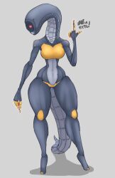 2d child_bearing_hips curvy cyclops diklonius female glowing hi_res huge_breasts humanoid lips long_neck robot robot_girl sketch snake_girl tail taller_girl thick_thighs wide_hips