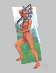 1girls ahsoka_tano female female_only hardmodenrg solo star_wars star_wars:_the_clone_wars the_clone_wars:_season_seven togruta