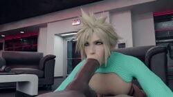 2boys 3d :>= aineksfm animated big_penis blonde_hair blowjob blowjob_face blue_eyes cloud_strife crossed_eyes crosseyed dark-skinned_male dark_skin fellatio femboy final_fantasy final_fantasy_vii final_fantasy_vii_remake gay interracial makeup male male_only no_sound oral shorter_than_10_seconds square_enix tagme twink uncensored video yaoi