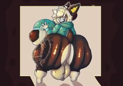 anthro backsack big_ass big_breasts breasts bubble_butt huge_ass male_only otterlythicc