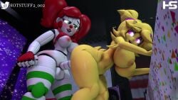 1futa 1girls 3d 3d_(artwork) animated anthro baby_(fnafsl) bent_over cally3d chica_(cally3d) chica_(fnaf) chiku chiku_(cryptia) circus_baby circus_baby_(fnaf) clazzey cryptiacurves cum cum_in_pussy cum_inside duo fazclaire's_nightclub female five_nights_at_freddy's five_nights_at_freddy's:_sister_location fnaf fredina's_nightclub futa_on_female futanari green_eyes hotstuff macstarva pink_eyes red_hair red_lipstick scottgames self_upload sister_location so87baby sound standing stockings striped_legwear striped_thighhighs summer_of_87_baby thick_thighs video white_skin wide_hips yellow_skin