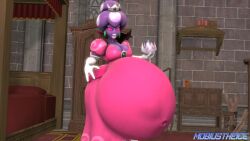 3d absorption absorption_vore alien alien_girl alien_humanoid animated ass_expansion big_ass big_belly big_breasts big_butt breast_expansion chalice crown death digested digestion digestion_noises dress fatal_vore goblet huge_ass huge_belly huge_breasts instant_digestion large_breasts mario_(series) mario_and_luigi:_partners_in_time mario_and_luigi_(series) mobiustheice nintendo nude pink_dress pink_eyes princess_shroob purple_body purple_skin rapid_digestion silver_crown sound sound_effects stomach_noises struggling struggling_prey tagme video vore weight_gain white_lips white_lipstick