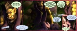 1boy 1girls 2014 3d animated blizzard_entertainment comic dialogue green_skin grok interspecies lakuu orc orc_(warcraft) orc_male orced original_character purple_skin rexxcraft sex tagme vaginal_penetration vaginal_sex warcraft white_hair world_of_warcraft