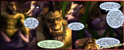 1boy 1girls 2014 3d blizzard_entertainment comic dialogue green_skin grok interspecies kissing lakuu orc orc_(warcraft) orc_male orced original_character purple_skin rexxcraft sex spread_legs tagme vaginal_penetration vaginal_sex warcraft white_hair world_of_warcraft