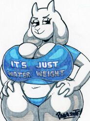 toriel from undertale by parasitedeath