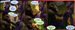 1boy 1girls 2014 3d animated blizzard_entertainment comic dialogue green_skin grok interspecies lakuu nude_female nude_male orc orc_(warcraft) orc_male orced original_character purple_skin rexxcraft sex tagme vaginal_penetration vaginal_sex warcraft white_hair world_of_warcraft