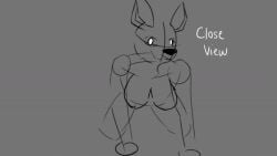 animated anthro ass bouncing_breasts breast_squish breasts canid canine canis cowgirl_position domestic_dog duo ears_back ears_down ears_up female first_person_view from_front_position genitals grey_body grey_skin humanoid machine male male/female mammal on_bottom on_top pivoted_ears pockyco presenting presenting_hindquarters pussy robot seductive sex short_playtime sleeping snout solo_focus spread_butt spreading squish tail tail_motion tailwag thigh_sex unfinished