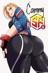 1girls ass big_ass big_butt bubble_ass bubble_butt cammy_white capcom fat_ass fat_butt female female_only fully_clothed huge_ass huge_butt lord_socar solo street_fighter street_fighter_6 thick_ass