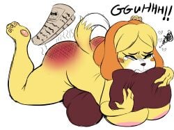 isabelle (animal crossing) from animal crossing