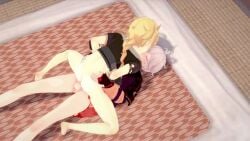 2boys 3d aether_(genshin_impact) anal anal_sex animated gay gay_sex genshin_impact kaedehara_kazuha kissing koikatsu male male/male mp4 no_sound tagme video yaoi